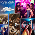 Concert Ear Plugs 2 Pairs, Noise Reduction Preserving Sound Clarity Music - Image 7