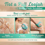 SILKLE Silicone Body Scrubber – Gentle Exfoliating Shower Scrubber - Image 5