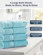 LANE LINEN Bath Sheet - Image 3