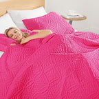 Exclusivo Mezcla Queen Quilt Bedding Set, Lightweight Soft Bedspreads Coverlets - Image 4