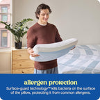 Sealy Dreamlife King Size Memory Foam Cooling Pillow - Image 7
