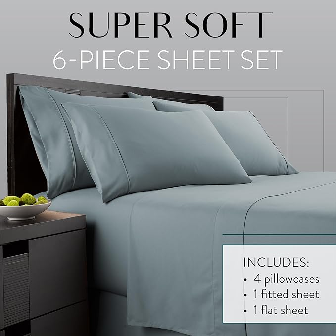 Danjor Linens Bed Sheet Set Full Size - Image 2