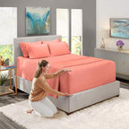 Hearth & Harbor Extra Deep Pocket Queen Sheets Sets - Image 3