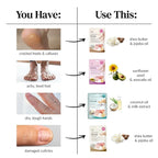 Epielle Hydrating Hand Mask 6 Pairs, Relieve and Soften - Image 6