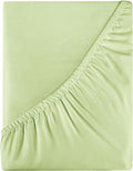 Royale Linen 400 Thread Count 100% American Grown Cotton Fitted Sheet Twin Size by ROYALELINENS