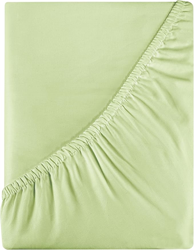 Royale Linens 400 Thread Count 100% American Grown Cotton Fitted Sheet King Size by ROYALELINENS