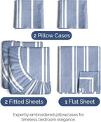 Split King Size 5 Piece Sheet Set - Image 2