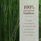 Bare Home 100% Rayon Made from Bamboo Luxury Body Size Cooling Pillowcase - Image 4