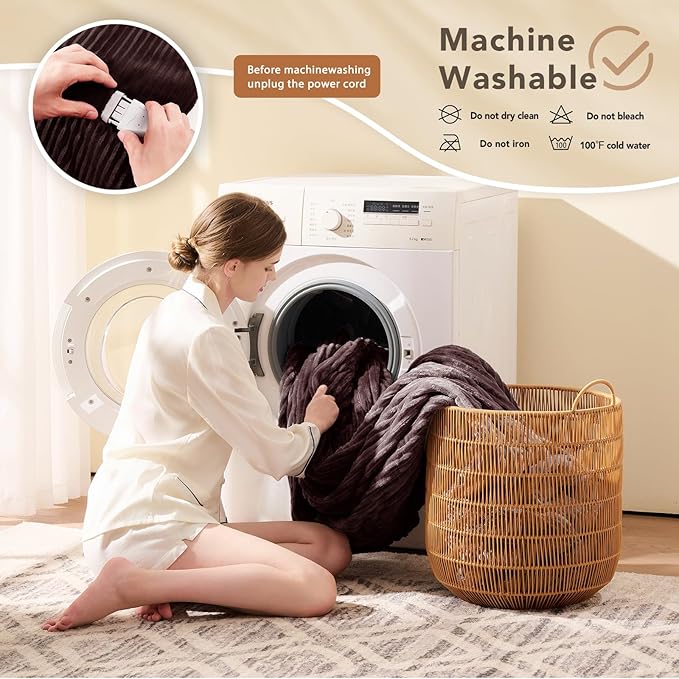 Homemate Heated Blanket Electric Throw - Image 7