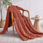 Knitted Weighted Blanket Adult, No Beads Heavy Blanket 60” x 80'' 15lbs - Image 2