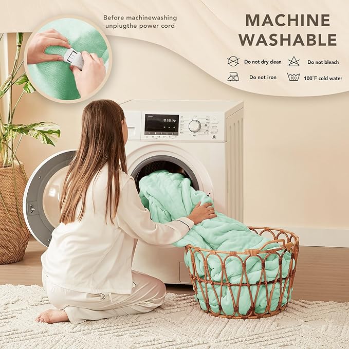 Homemate Electric Heated Blanket King Size - Image 7