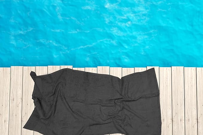 Large Bath Towels Bulk Set of 12 – 100% Cotton Terry – 24" x 50" – Quick Dry - Image 7
