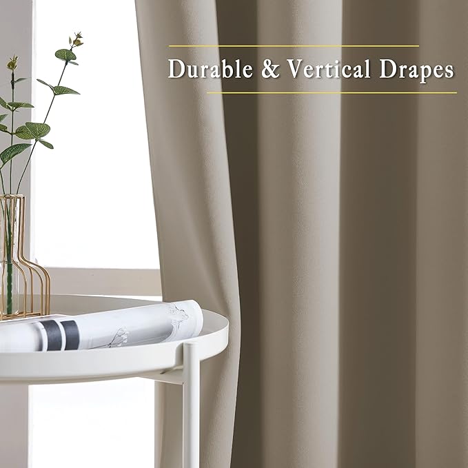 NICETOWN Blackout 102 inch Curtains - Image 5