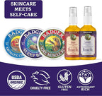 Badger Ginger Massage Oil, 100% Organic Massage Oil, w/Arnica Oil & Cayenne - Image 4