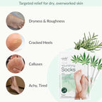 Epielle Nourishing Foot Mask 6 Pairs, Repair and Soften - Image 4