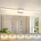 VOLISUN Modern Bathroom Vanity Light 48 inch, 40W Dimmable 5CCT Led Bathroom by VOLISUN