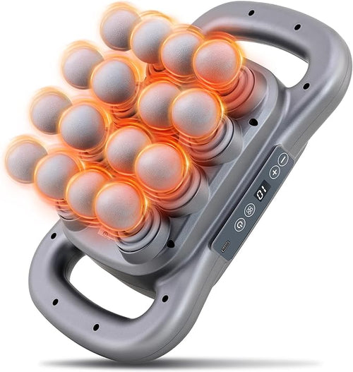 16 Head Massage Gun Set, Deep Tissue Percussion Massager, 2600mAh Electric by GAXEZO