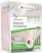 Guardmax Jersey Knitted Mini Crib Size Zippered Mattress Encasement by Guardmax