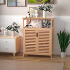 Bamboo Bathroom Storage Cabinet - Image 6