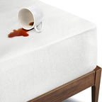 Bioweaves Organic Cotton Jersey Waterproof Mattress Protector Twin XL | 39" x by BIOWEAVES