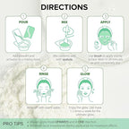 Ebanel Collagen Peptides Wash-Off Face Mask Set, 8 Pack Instant Skin Tightening - Image 9