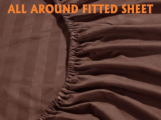 Elegant Comfort Softest and Coziest 4-Piece Sheet Set - Image 4