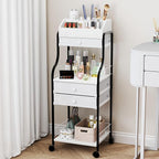 HapiRm Floor Makeup Organizer Storage by HapiRm