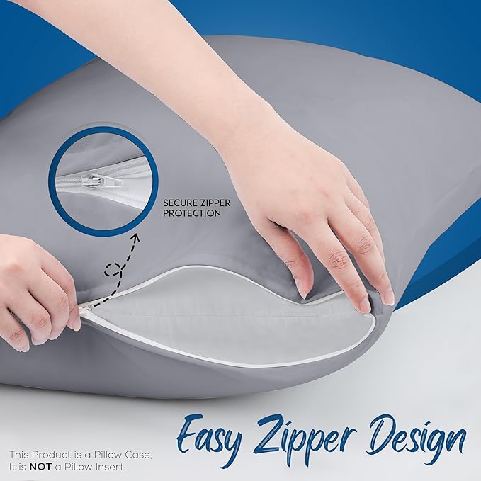 Utopia Bedding Premium 100% Waterproof Pillow Protectors - Image 4