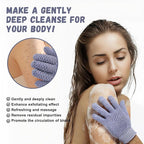 Exfoliating Dual Texture Bath Gloves - Image 2