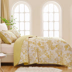 WONGS BEDDING Botanical Quilt Set King Size - Image 3