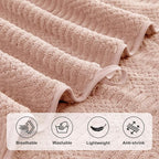 Ycosy 4 Pack Extra Large Microfiber Bath Towels Set, 35x70 inches, Less Lint - Image 9