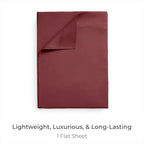 Mellanni Twin Size Flat Sheet - Image 2