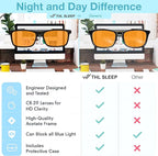 +1.0 +1.5 +2.0 +2.5 Orange Blue Light Blocking Reading Glasses - Image 7