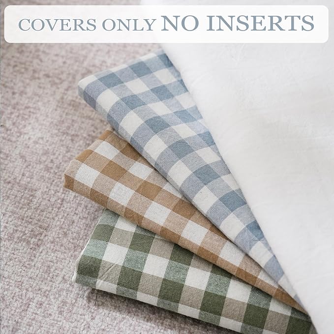 Off White Ruffled Body Pillow Cover 1 Piece Washed Cotton Farmhouse Shabby Long - Image 6