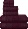 Ultra Soft 6 Pack Cotton Towel Set, Contains 2 Bath Towels 28x55 inch, 2 Hand by Unknown