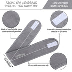 Whaline Spa Facial Headbands 3 Pieces Make Up Wrap Head Terry Cloth Headband - Image 2