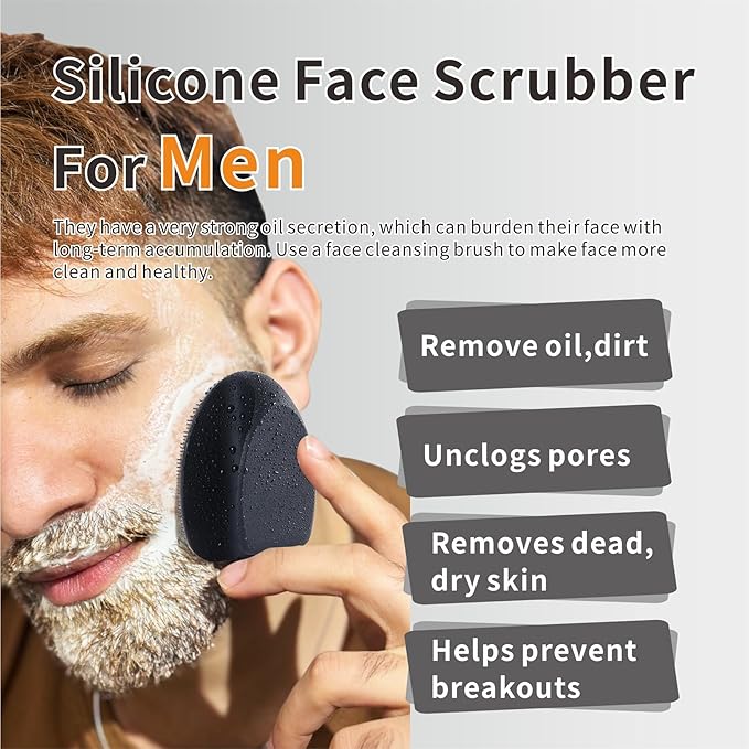 Soft Silicone Face Scrubber, Facial Cleansing Brush, Face Washing Bruhs - Image 2