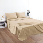 Cotton Twin Flat Sheet Only, 600 Thread Count 100% Egyptian Cotton Top Sheet - Image 5