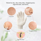 Evridwear Exfoliating Glove Shower Gloves Exfoliate Dead Skin - Image 5