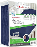 Guardmax Jersey Knitted Mini Crib Size Zippered Mattress Encasement by Guardmax