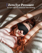 WAOAW Sleep Mask for Men Women: Blackout Eye Masks for Sleep - Image 5