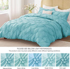 BEDELITE Macaron Blue Queen Comforter Set - Image 8