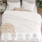 BEDELITE Fluffy King Size Comforter Set - Image 6