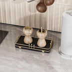 Bathroom Vanity Tray for Toiletries Makeup Perfume Candle Toilet Tank, Kitchen - Image 7