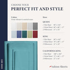 100% Egyptian Cotton Queen Size Sheets Set - Image 8