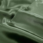 Aormenzy Satin Pillow Cases for Women Standard Size Set of 2, Woodland Green - Image 7