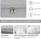BATTOP Pregnancy Pillows for Sleeping, Maternity Pillow - Image 7