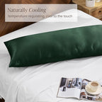 Bare Home 100% Rayon Made from Bamboo Luxury Body Size Cooling Pillowcase - Image 3