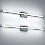 42Inch LED Bathroom Vanity Light Bar 5700K Dimmable Led Bathroom Light Over by FWASTT