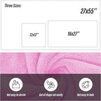 MOONQUEEN Ultra Soft Microfiber Coral Velvet Towel Set - Image 2